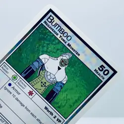 Sailor Moon CCG Premier Edition Bumboo Negaverse Yoma Monster Trading Card - Image 3