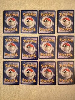 117 Vintage Pokemon Water Lot WOTC Vaporeon Articuno Lapras Fossil - Image 2