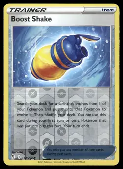 Boost Shake 142/203 Uncommon Evolving Skies Pokemon Reverse Holo NM - Image 1