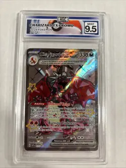2024 Pokemon Charizard Ex Promo #74 HGC 9.5 (sb4) - Image 1