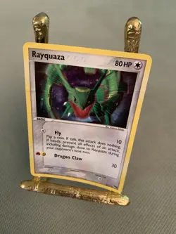 Rayquaza 3/17 - Pokemon TCG Promo Pop Series 1 HP/DMG Holo Rare 2006 - Image 1