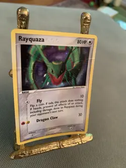 Rayquaza 3/17 - Pokemon TCG Promo Pop Series 1 HP/DMG Holo Rare 2006 - Image 2