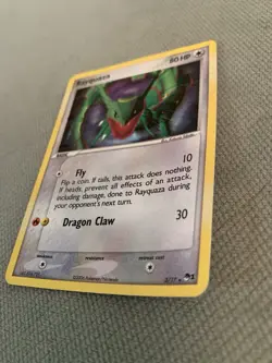 Rayquaza 3/17 - Pokemon TCG Promo Pop Series 1 HP/DMG Holo Rare 2006 - Image 4