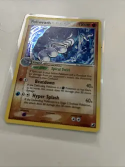 Poliwrath Holo Rare 11/115 Pokemon TCG Unseen Forces - Image 1