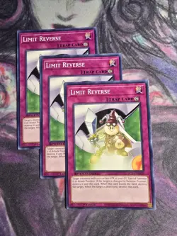 YuGiOh LIMIT REVERSE x3 | SGX4 1st Edition - Image 1