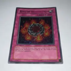 Konami Yu-Gi-Oh! TCG Ring of Destruction Pharaonic Guardian PGD-000 1st - Image 1