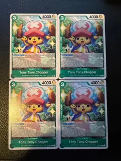 OP09-029 Tony Tony.Chopper Emperors In The New World x4 Playset One Piece Card - Image 1