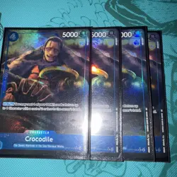 4x Crocodile OP07-040 PRB02 V2 Alt Art | NM | One Piece TCG | English - Image 1