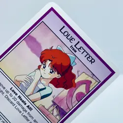 Sailor Moon CCG Premier Edition Item: Love Letter Trading Card - Image 3