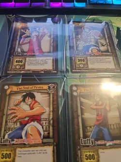 Lot Of 4 Luffy One Piece The Quest Begins Regular - Image 1