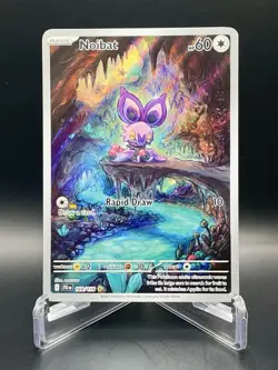 Noibat 169/159 Journey Together Illustration Rare Full Art Holo Pokemon Card NM - Image 1
