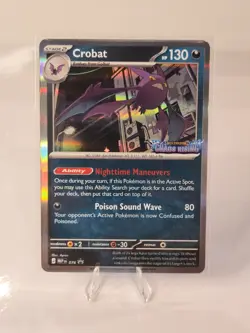🔥Crobat *stamped* Promo Chaos Rising Pre-Release Battle Deck 40 card w/Box! 🔥 - Image 3
