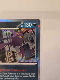 🔥Crobat *stamped* Promo Chaos Rising Pre-Release Battle Deck 40 card w/Box! 🔥 - Image 5
