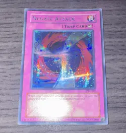 Konami Negate Attack TSC-003 Trap 1996 Vintage Holo Yu-Gi-Oh! Card - Image 1