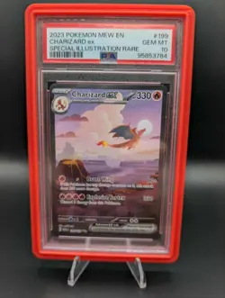 Pokemon Card Mystery Card Double - Charizard ex - SV: 151 PSA 10 - Image 1