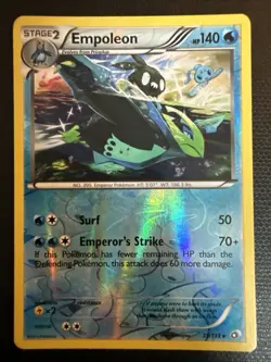 Empoleon 35/113 Reverse Holo Rare B&W Legendary Treasures Pokemon Card - Image 1
