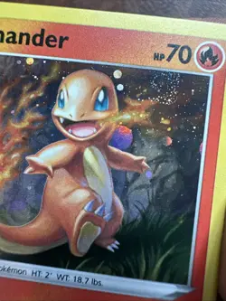Charmander SWSH092 Cosmos Holo Black Star Promo Card Sword & Shield SWIRL 🌀A - Image 1