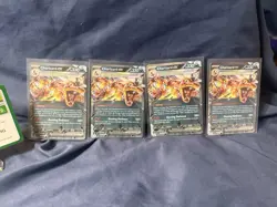 Nintendo Charizard ex Pokemon TCG Foil Cards Lot of 4 English Standard - Image 1