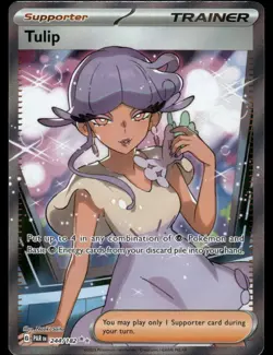 Pokemon Cards Tulip 244/182 Paradox Rift Ultra Rare NM - Image 1