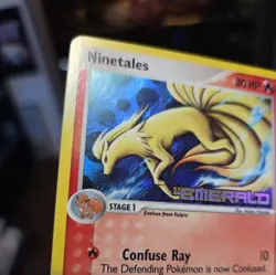 Ninetales Stamped Pokemon Card TCG Emerald Reverse Holo 38/106 - Image 3