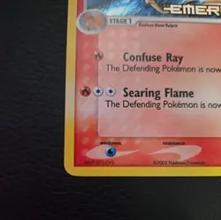 Ninetales Stamped Pokemon Card TCG Emerald Reverse Holo 38/106 - Image 5