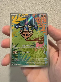 Hitmontop 240/217 Illustration Rare IR Holo Ascended Heroes Pokemon TCG Card - Image 1