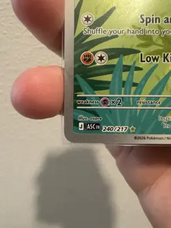 Hitmontop 240/217 Illustration Rare IR Holo Ascended Heroes Pokemon TCG Card - Image 4