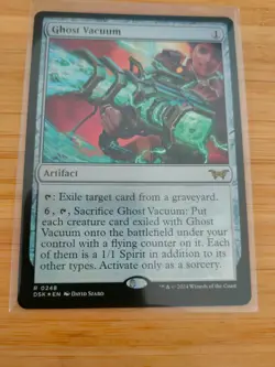 MTG Ghost Vacuum (FOIL) 0248 Duskmourn M/NM Free UK P&P - Image 1