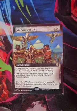 On Wings of Gold (Extended Art) Commander: Aetherdrift Regular - Image 1