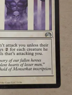 MTG Magic the Gathering Ghostly Prison Enchantment Regular 7/156 BB - Image 4