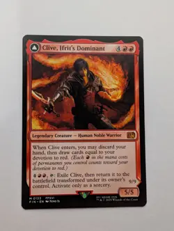 Clive, Ifrit's Dominant - UB Final Fantasy - (0133) - NM - Image 1