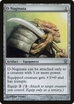 O-Naginata #157 (MP) Saviors of Kamigawa SOK Magic MTG - Image 1