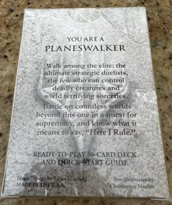 Magic The Gathering Promo Planeswalkers Deck 2014 SEALED (Ajani Goldmane, White) - Image 2