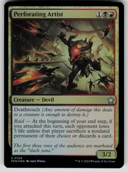 Perforating Artist Foil U Foundations 124 NM - Image 1
