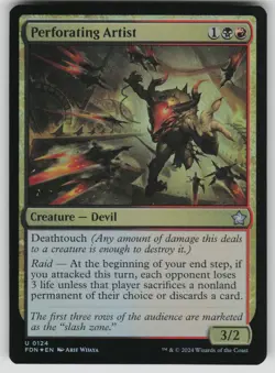 Perforating Artist Foil U Foundations 124 NM - Image 1