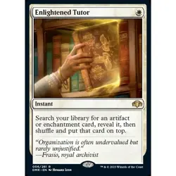 Enlightened Tutor Dominaria Remastered Lightly Played - Image 1