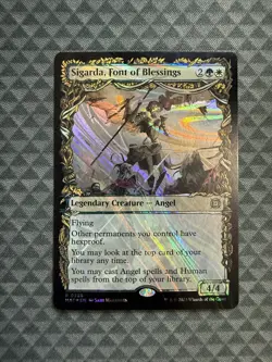 MTG Sigarda, Font of Blessings #0226 Halo Foil M March of the Machine: TA (MAT) - Image 1
