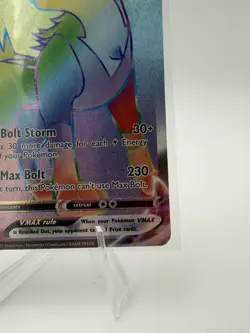 Boltund VMAX 267/264, Fusion Strike, Special Rare Rainbow Holo, Pokemon TCG, NM - Image 5