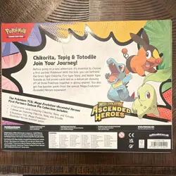 Pokemon TCG Mega Evolution—Ascended Heroes First Partners Deluxe Pin Kit 3 Cards - Image 2