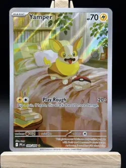 Pokemon TCG IR Yamper 099/094 Phantasmal Flames English - Image 2