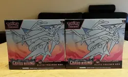 UNSEALED BRAND NEW Chaos Rising Elite Trainer Box (Pokemon Center) - Image 1
