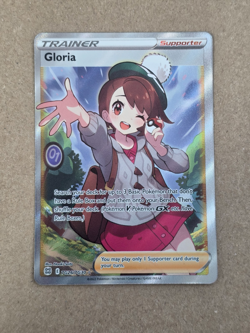 Gloria TG26/TG30 Full Art Brilliant Stars Trainer Gallery Pokemon TCG - Image 1
