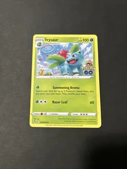 Ivysaur - Uncommon - Non Holo - Pokemon Go! 2/78 - NM - Image 1