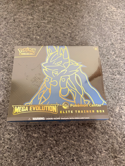 Pokemon TCG Mega Evolution Pokemon Center ETB Mega Lucario - Image 1