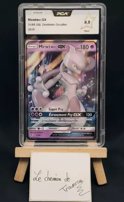 **Destinees Occultes ** MEWTWO EX 31/68 PCA 9.5 - Carte Pokemon 2019 SL11.5 - Image 1