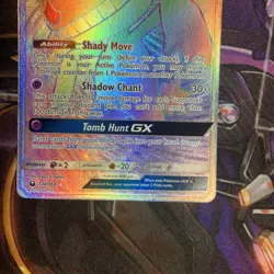 Pokemon TCG Banette GX Full Art Holo Card Celestial Storm 174/168 NM/M - Image 3