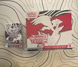Pokemon White Flare Elite Trainer Box ETB and Booster Bundle Factory Sealed LOT - Image 1
