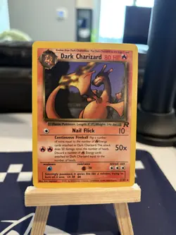 Dark Charizard 21/82 Team Rocket Regular Vintage Pokemon TCG NM Sugimori - Image 1