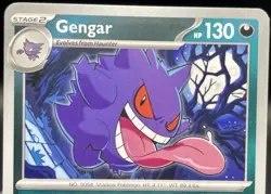 3x Lot- Gastly, Haunter & Gengar Paldean Fates Evolution Line Unique Art Pokemon - Image 5