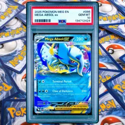 2025 POKEMON MEG EN MEGA ABSOL ex PSA 10 - Image 1